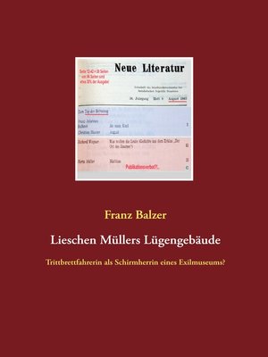 cover image of Lieschen Müllers Lügengebäude